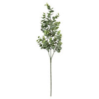 Deko-Zweig grau Kunststoff B/H/L: ca. 13x69x13 cm Eukalypthuszweig - grau (13,00/13,00/69,00cm)