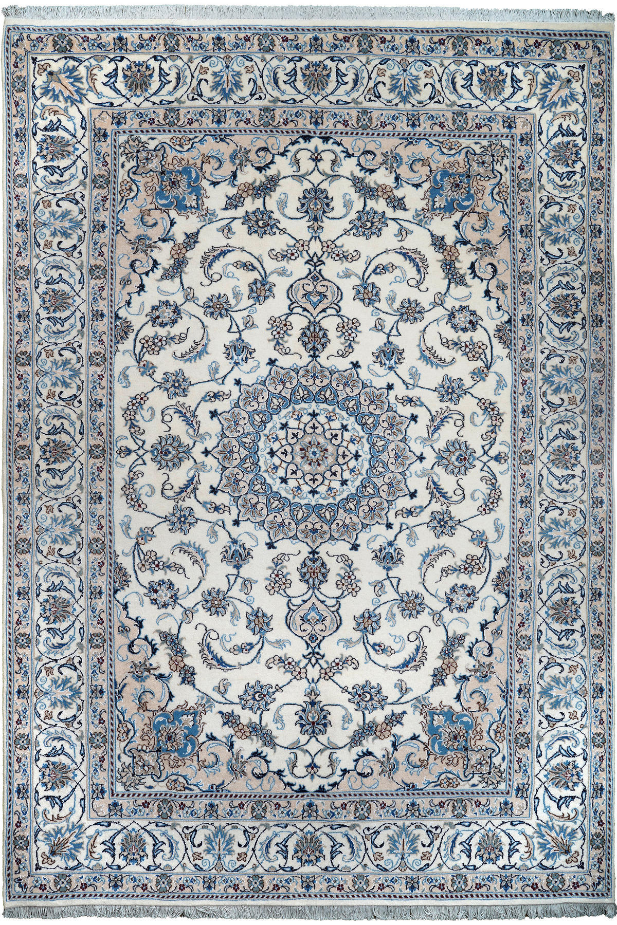 PersaTepp Teppich Nain 12La beige B/H/L: ca. 196x1x296 cm Nain 12La - beige (296,00/196,00/1,00cm) - PersaTepp