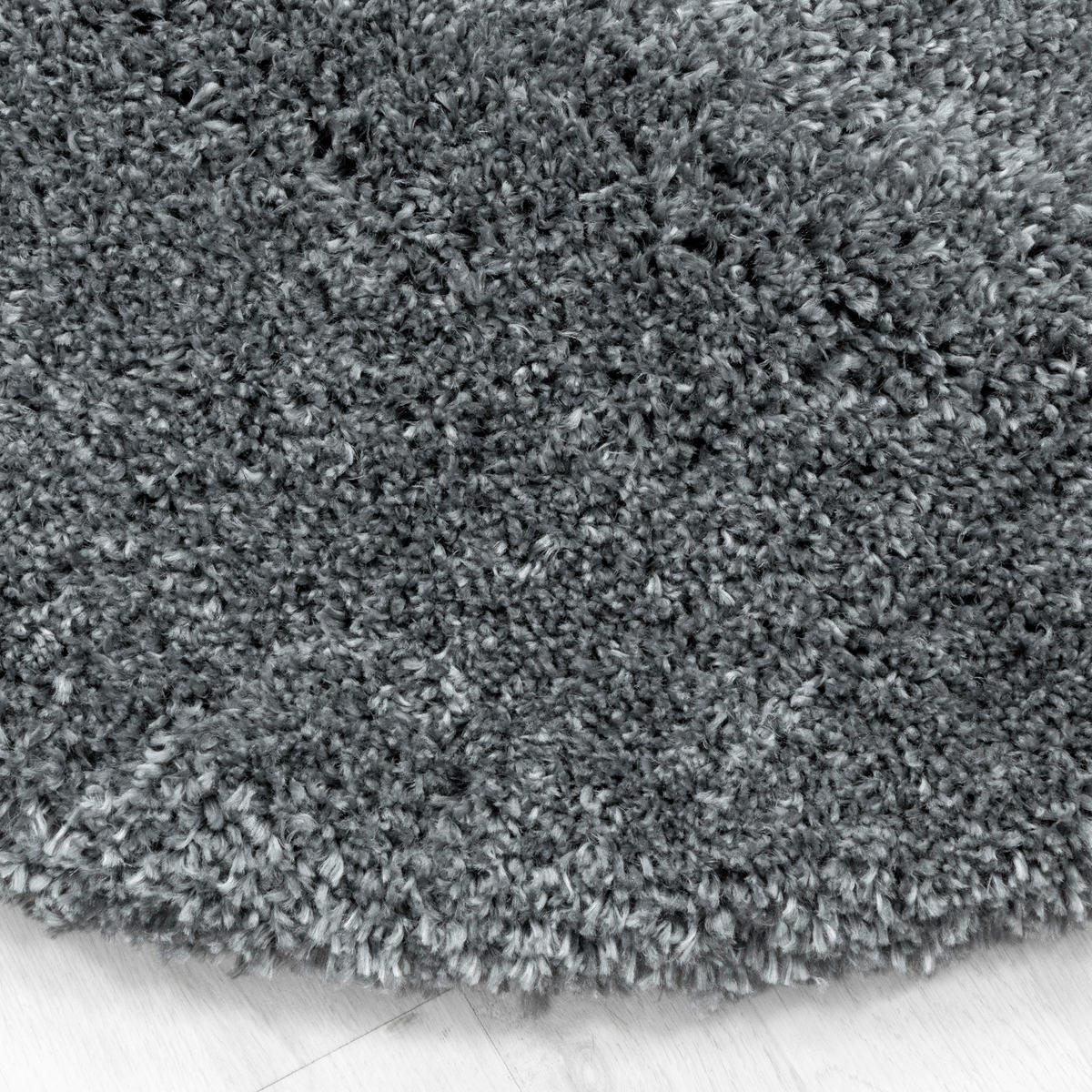 Ayyildiz Teppich FLUFFY hellgrau D: ca. 200 cm FLUFFY - hellgrau (200,00cm) - Ayyildiz