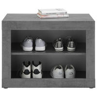Bank Indiana Beton dunkel Optik B/H/T: ca. 68x50x37 cm Indiana - Beton (68,00/50,00/37,00cm)