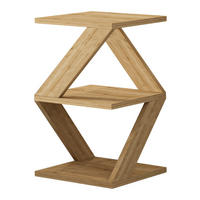 Beistelltisch Tulpe beige Spanplatte B/H/T: ca. 29,6x54,2x29,6 cm Tulpe - beige (29,60/54,20/29,60cm) - moebel17