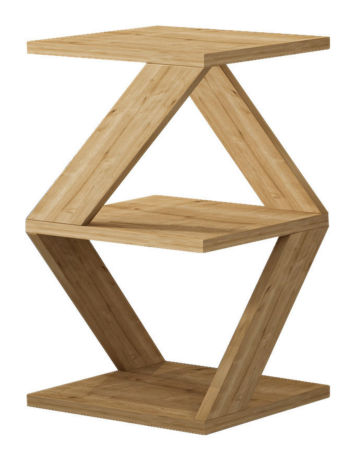 Beistelltisch Tulpe beige Spanplatte B/H/T: ca. 29,6x54,2x29,6 cm Tulpe - beige (29,60/54,20/29,60cm) - moebel17