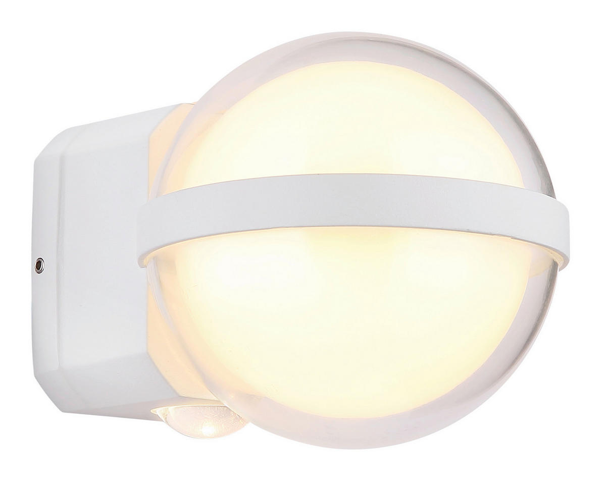GLOBO LED-Lichterkette ILLI klar B/H: ca. 10,5x11 cm ILLI - klar/weiß (10,50/11,00cm) - GLOBO