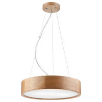 Lamkur Deckenleuchte weiß Holz Glas B/H/L: ca. 38x80x38 cm E27 2 Brennstellen EVELINE - weiß (38,00/38,00/80,00cm) - Lamkur