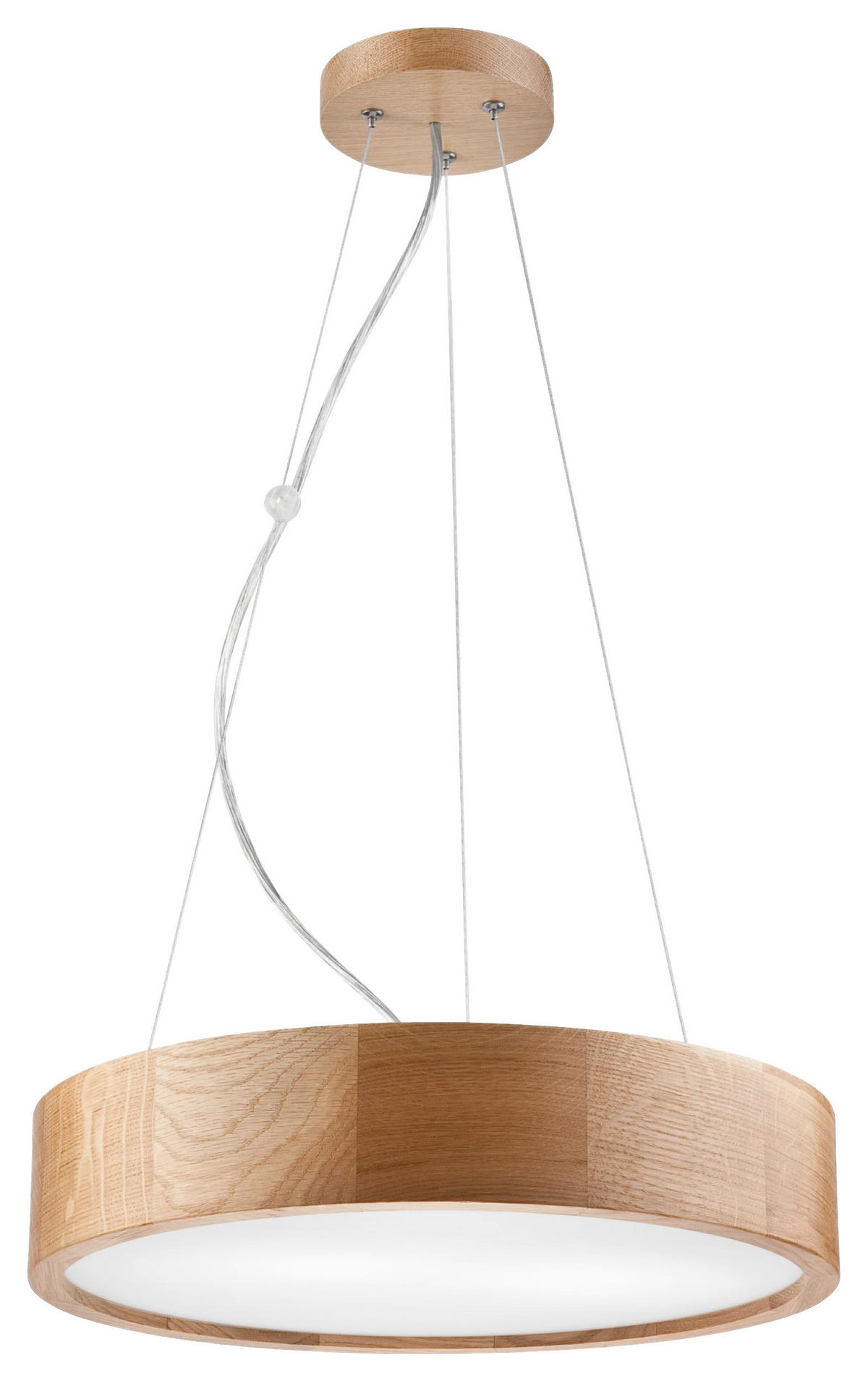 Lamkur Deckenleuchte weiß Holz Glas B/H/L: ca. 38x80x38 cm E27 2 Brennstellen EVELINE - weiß (38,00/38,00/80,00cm) - Lamkur