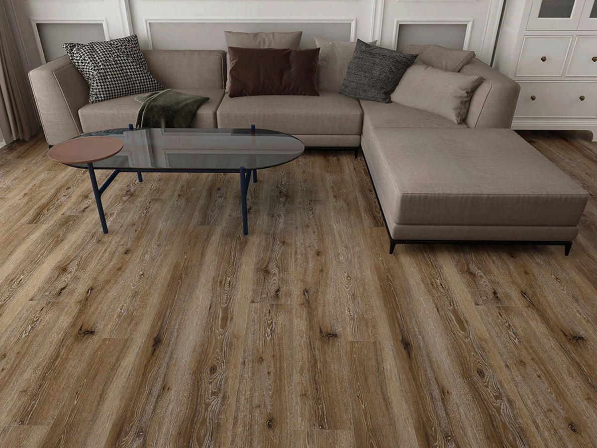 Check One Click-Vinylboden Büren ca. 2,196 m² im Paket  B/L: ca. 18x122 cm pro Paket Büren ca. 2,196 m² im Paket - (18,00/122,00cm) - Check One
