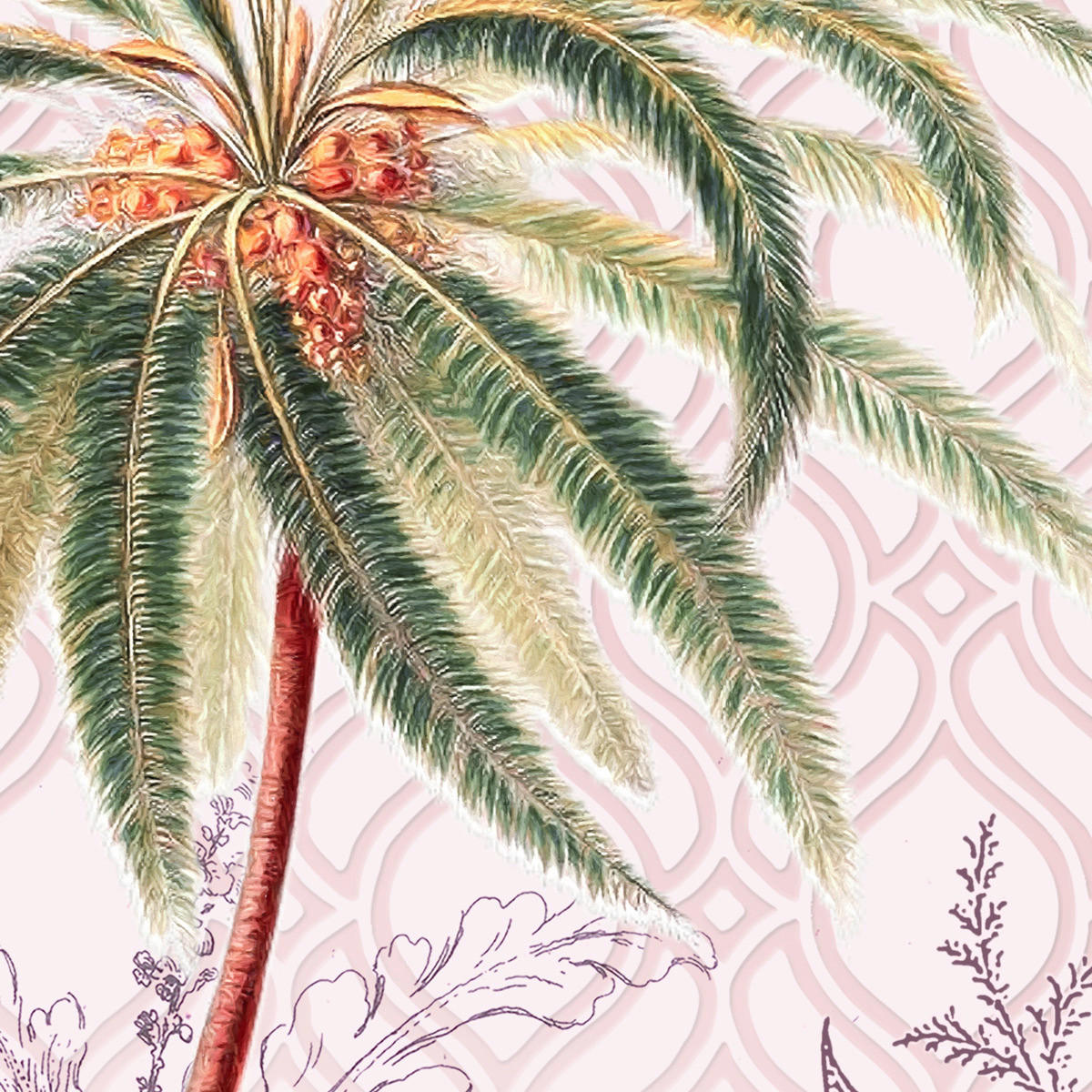 Komar Fototapete Tropicana B/L: ca. 200x280 cm Tropicana - (200,00/280,00cm) - Komar