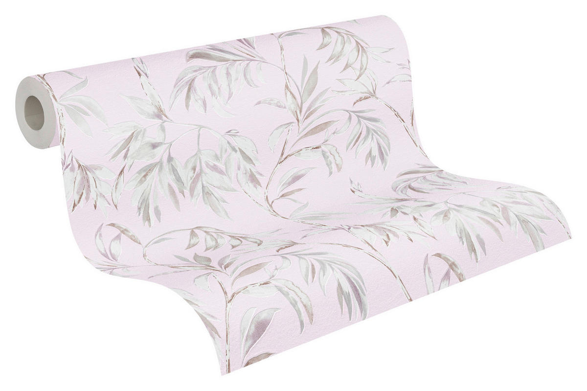 A.S.Creation Vliestapete Attractive Floral rosa B/L: ca. 53x1005 cm Attractive - rosa (53,00/1005,00cm) - A.S.Creation