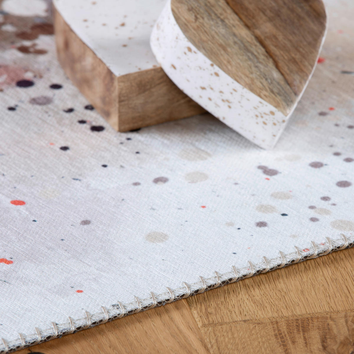 Obsession Teppich My Dream weiß B/L: ca. 160x230 cm My Dream - braun/weiß (160,00/230,00cm) - Obsession