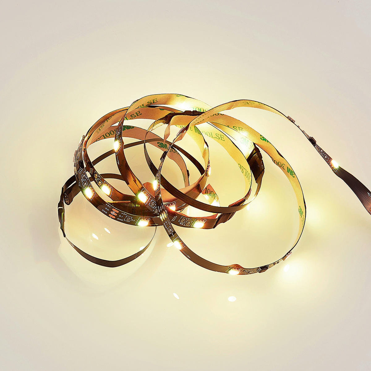 Lichtband schwarz Kunststoff B/L: ca. 1x120 cm LED-Lichtband_Screen - schwarz (1,00/120,00cm)