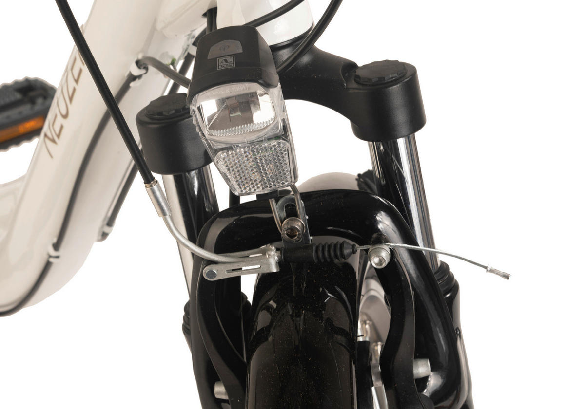 Hollandia City E-Bike Lido 333E 28 Zoll Rahmenhöhe 49 cm 7 Gänge weiß weiß ca. 250 W ca. 36 V ca. 28 Zoll Lido - weiß - Hollandia