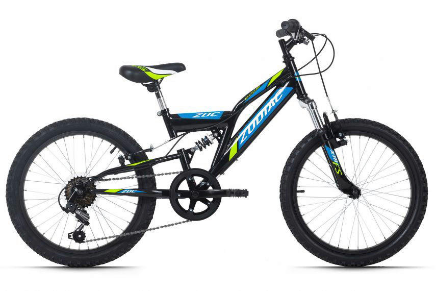 KS-Cycling Kinderfahrrad Zodiac Zodiac 20 Zoll Rahmenhöhe 31 cm 6 Gänge schwarz schwarz ca. 20 Zoll Zodiac - blau/rot - KS-Cycling