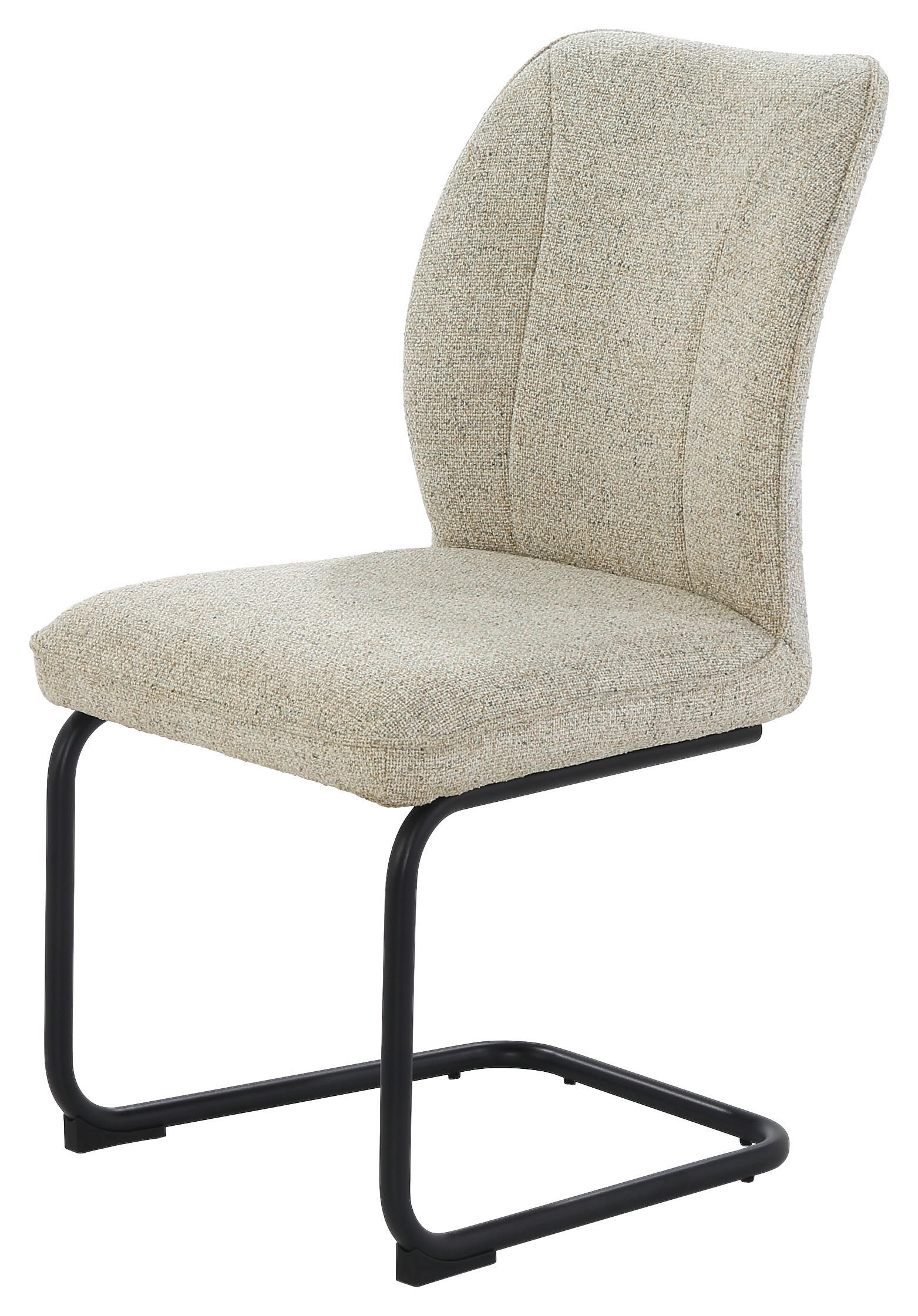 Schwingstuhl  beige Webstoff B/H/T: ca. 51x95x66 cm Jenny_Schwingstuhl_6003642 - beige/schwarz (51,00/95,00/66,00cm)