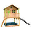AXI Spielhaus Marc braun B/H/L: ca. 432x293x212 cm Marc - braun/grün (212,00/432,00/293,00cm) - AXI