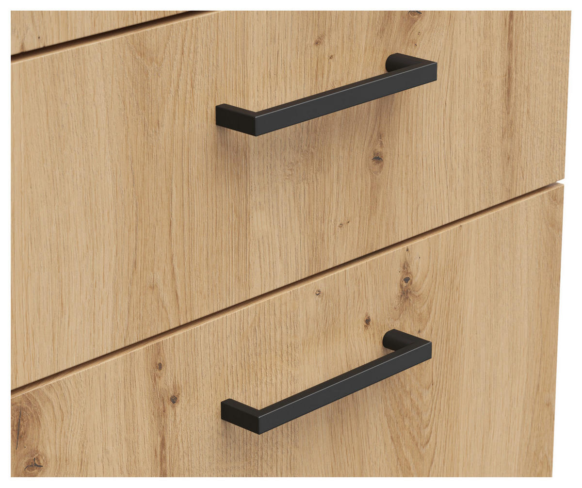 Kommode Multi-Stauraum Typ 17 Eiche Artisan Nachbildung B/H/T: ca. 45x115x40 cm Multi-Stauraum Typ 17 - Eiche (45,00/115,00/40,00cm)