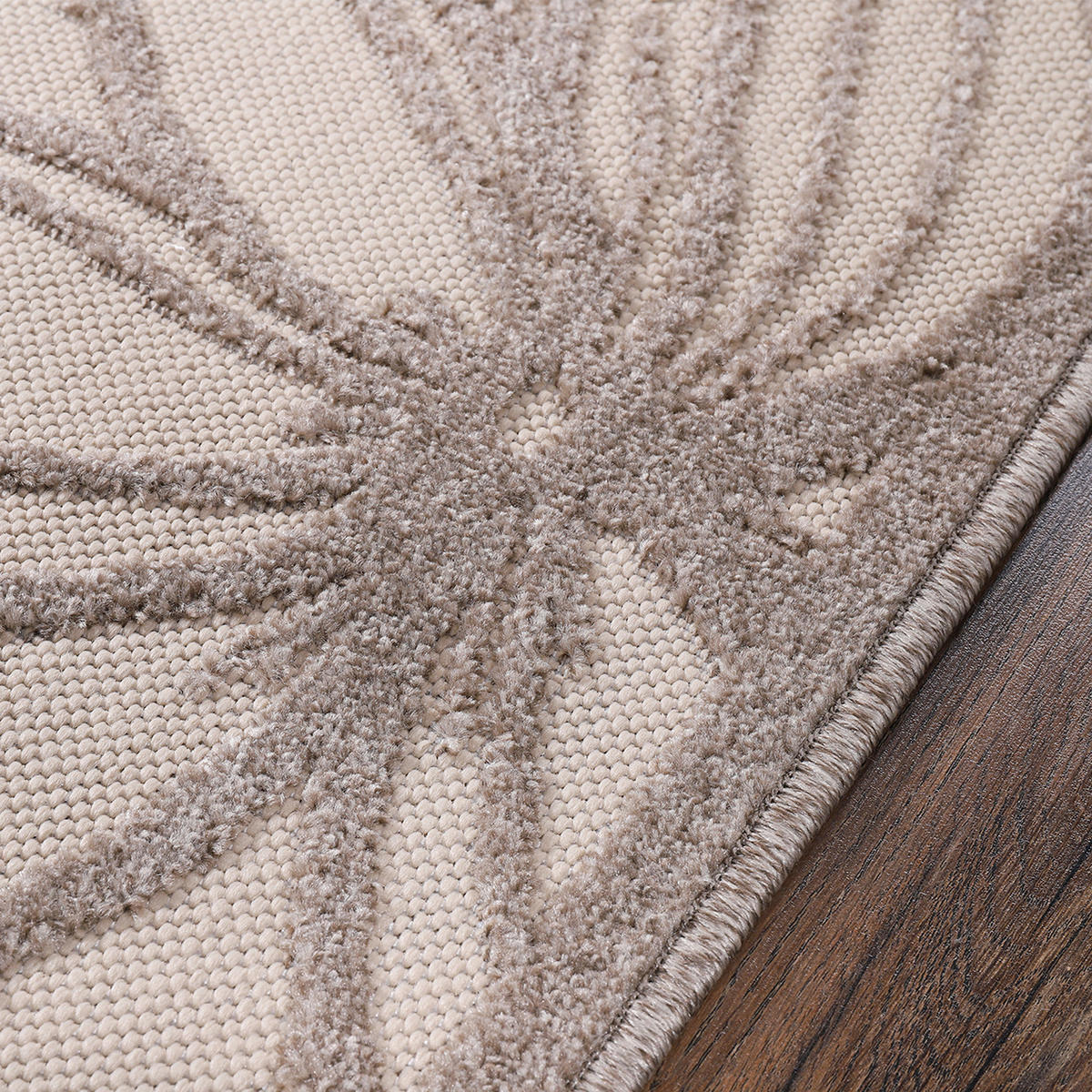 Sanat Outdoorteppich FLORAL creme B/L: ca. 240x330 cm FLORAL - creme (240,00/330,00cm) - Sanat