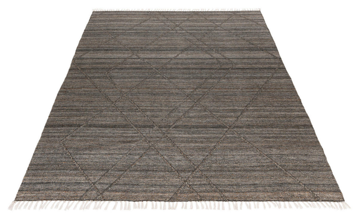 Obsession Teppich My Driftwood anthrazit B/H/T/L/D: ca. 160x1x0x230x0 cm My Driftwood - anthrazit (230,00/160,00/1,00cm) - Obsession