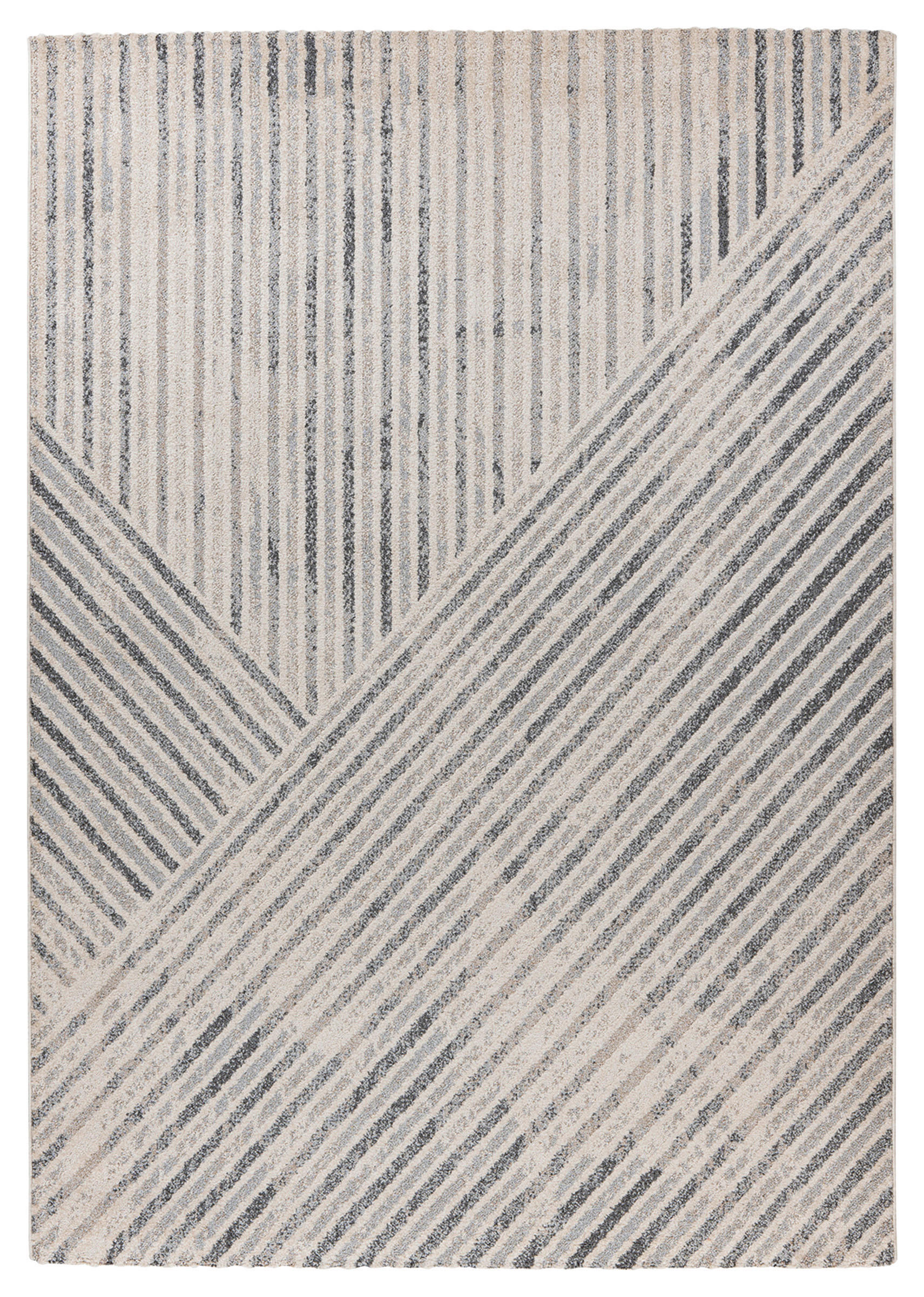 360Living Teppich Rhombus grau B/L: ca. 160x230 cm Rhombus - beige/grau (160,00/230,00cm) - 360Living
