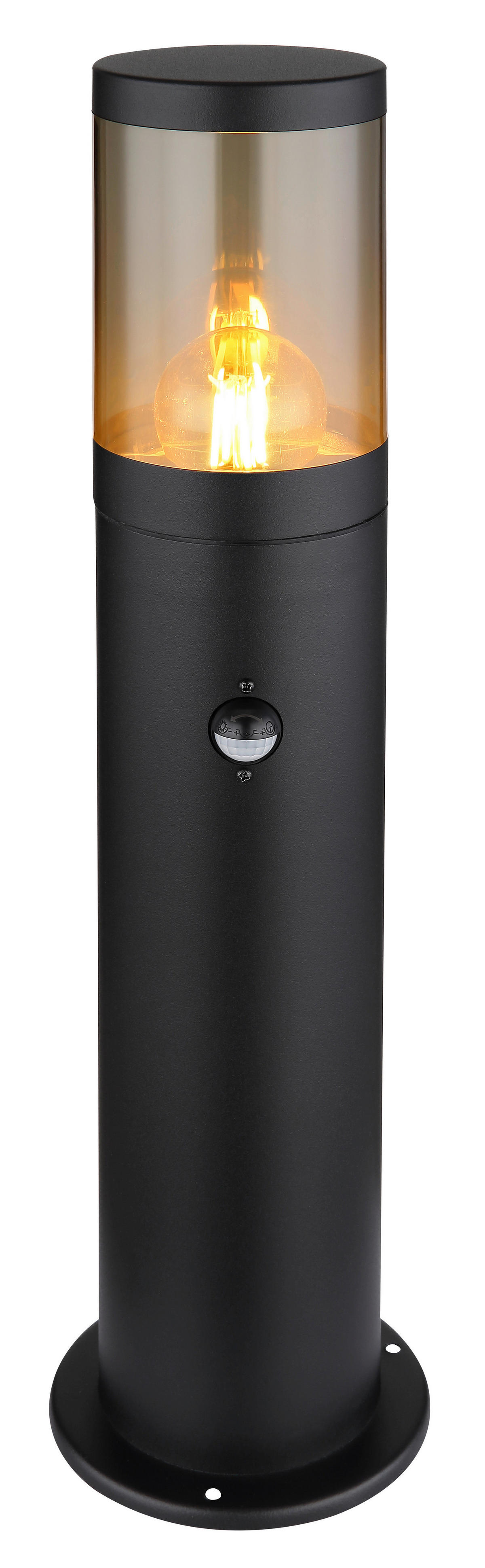 Außenleuchte schwarz H/D: ca. 50x14 cm XELOO - schwarz (14,00/50,00cm) - GLOBO