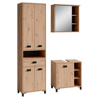 Badezimmer-Set WELLNESS, Set 3-tlg. Eiche WELLNESS, Set 3-tlg. - Eiche - byLIVING