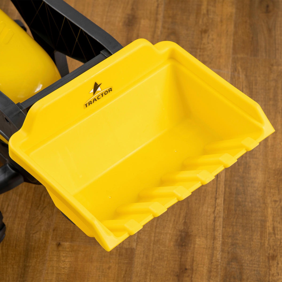 HOMCOM Kinder-Trettraktor gelb B/H/L: ca. 41x52x167 cm Kinder-Trettraktor - gelb (167,00/41,00/52,00cm) - HOMCOM