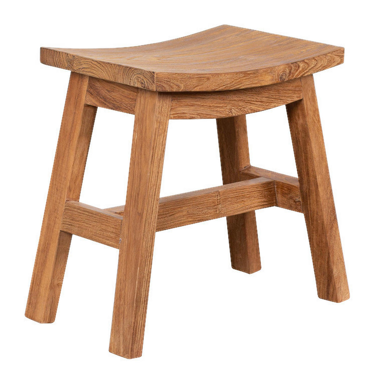 deVries Hocker teak B/H/L: ca. 45x33x50 cm Hocker - teak (50,00/45,00/33,00cm) - deVries