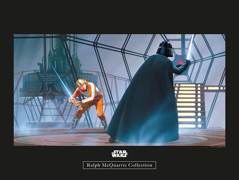 Komar Poster Star Wars Classic RMQ Vader Luke Ca Star Wars B/L: ca. 40x30 c günstig online kaufen