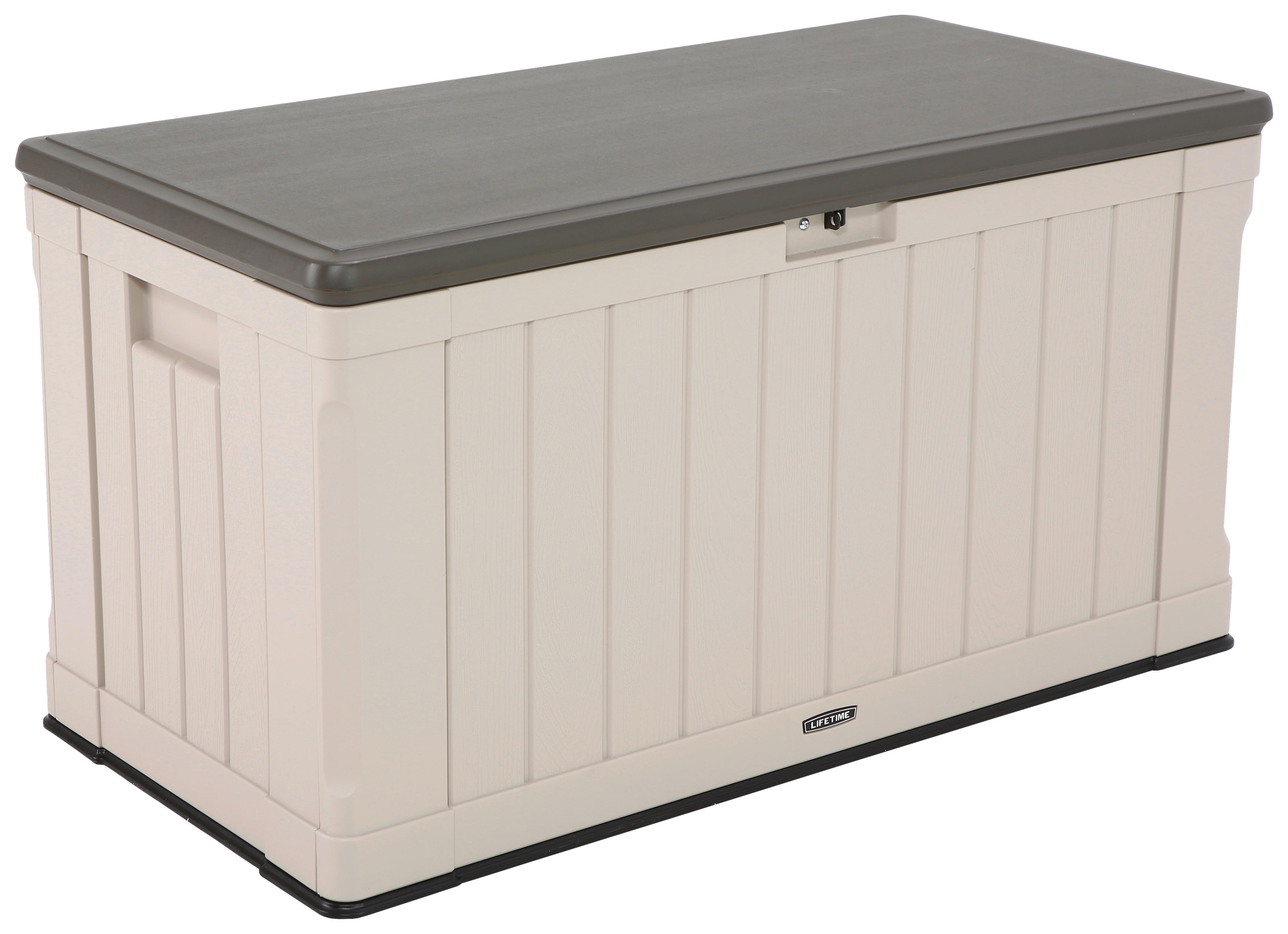 Lifetime Kissenbox Harmony 440L Lichtgrau Kunststoff B/H/T: ca. 128x67x64 cm Harmony 440L - Lichtgrau (128,00/67,00/64,00cm) - Lifetime