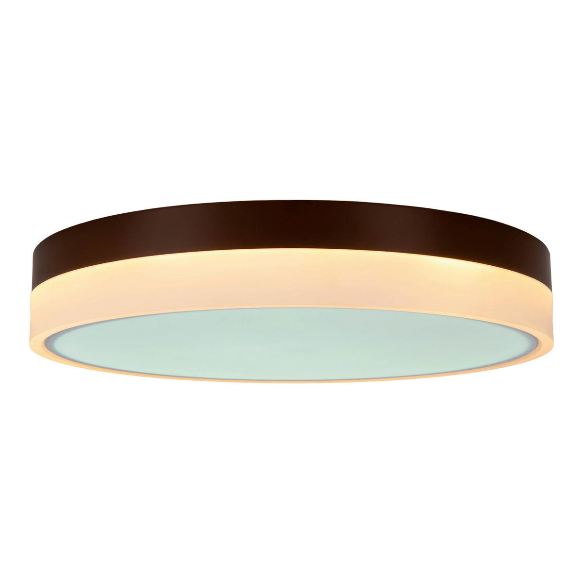 Näve Leuchten LED-Deckenleuchte weiß Kunststoff Metall B/H/T/D: ca. 50x9x50x50 cm LOLA - weiß (50,00/9,00/50,00cm) - Näve Leuchten