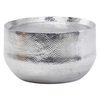 Couchtisch silber B/H/T: ca. 60x35x60 cm Couchtisch - silber (60,00/35,00/60,00cm) - Wohnling
