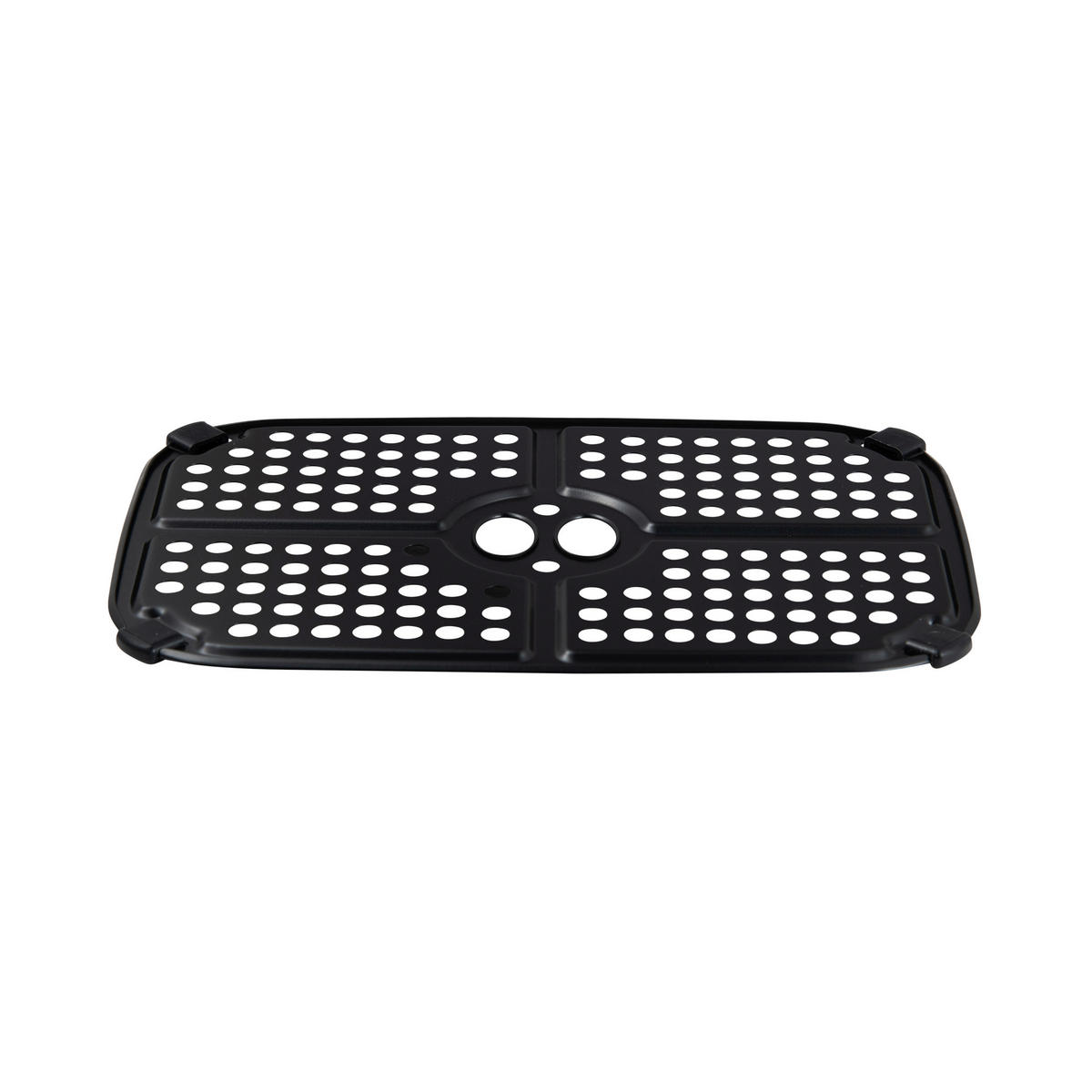 SWISS HOME Doppel-Heißluftfritteuse SH-6931 schwarz Kunststoff B/H/L: ca. 24x28x32 cm ca. 3 l BLACK DARK - schwarz (32,00/24,00/28,00cm) - SWISS HOME