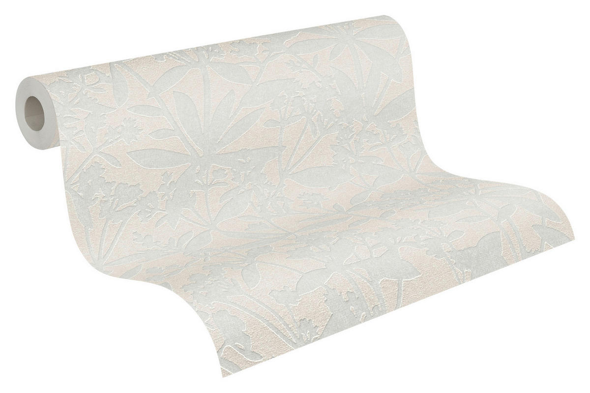 A.S.Creation Vliestapete Terra Floral creme B/L: ca. 53x1005 cm Terra - creme (53,00/1005,00cm) - A.S.Creation