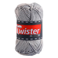 Handstrickgarn Ibiza silber L: ca. 12500 cm Ibiza - silber (12500,00cm) - Twister