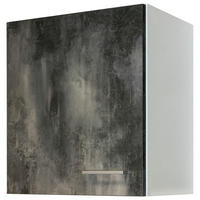 Flex-Well Hängeschrank Lucca weiß matt B/H/T: ca. 50x54,8x32 cm Lucca - weiß/Alu (50,00/54,80/32,00cm) - Flex-Well