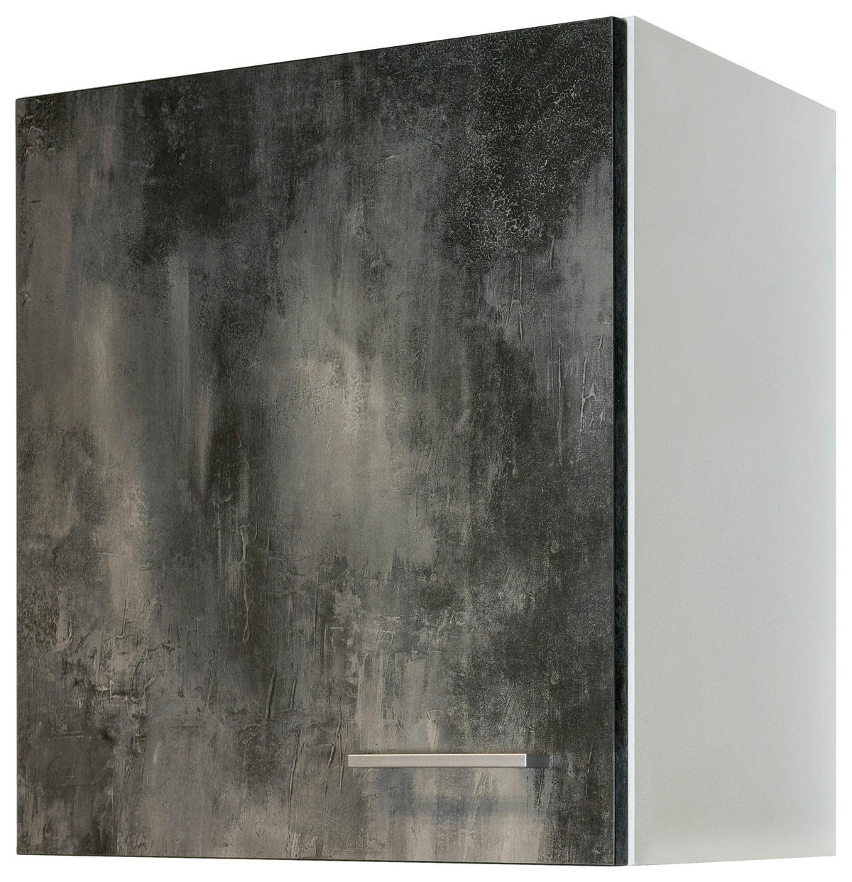 Flex-Well Hängeschrank Lucca weiß matt B/H/T: ca. 50x54,8x32 cm Lucca - weiß/Alu (50,00/54,80/32,00cm) - Flex-Well