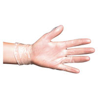 Handschuhe transparent Einmalhandschuhe_Vinyl_100Stck. - transparent