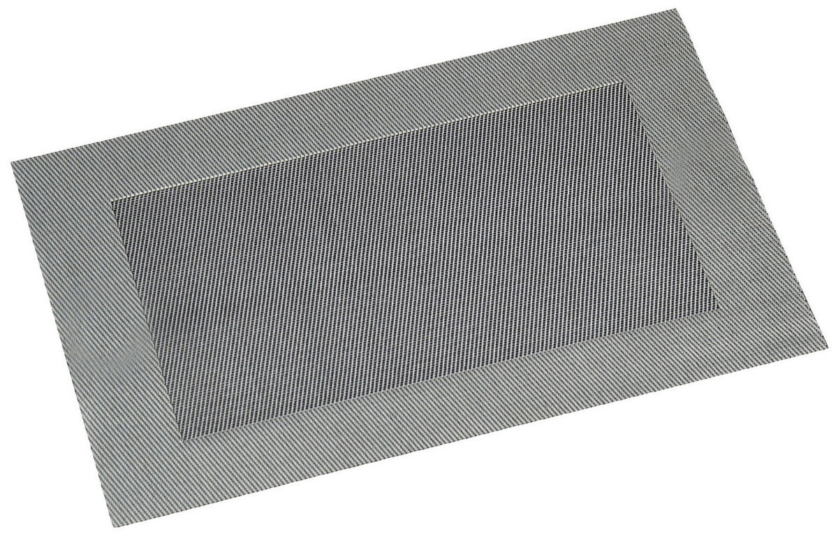 Kesper Platzmatte silber Kunststoff B/L: ca. 29x43 cm Platzmatte - silber (29,00/43,00cm) - Kesper
