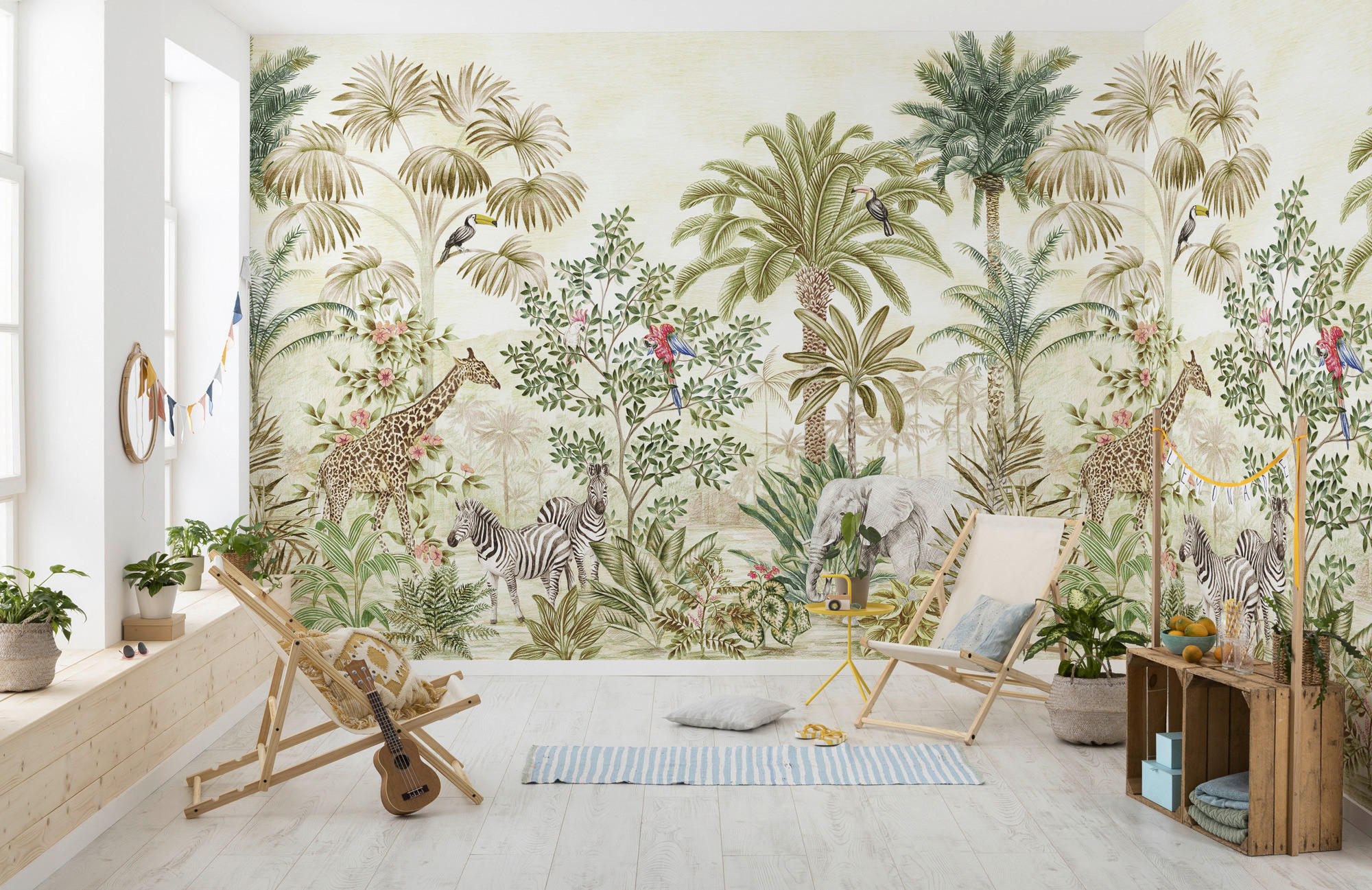 Komar Fototapete Wild Wonderland B/L: ca. 300x250 cm Wild Wonderland - (300,00/250,00cm) - Komar