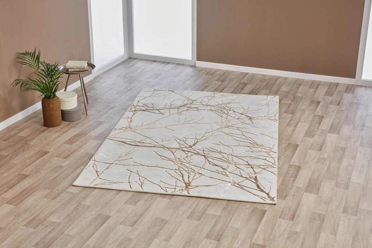 Merinos Teppich Creation creme B/L: ca. 120x160 cm Creation - creme (120,00/160,00cm) - Merinos