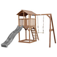 AXI Spielturm Beach Tower braun B/H/L: ca. 284x242x349 cm Beach Tower - braun/grau (349,00/284,00/242,00cm) - AXI
