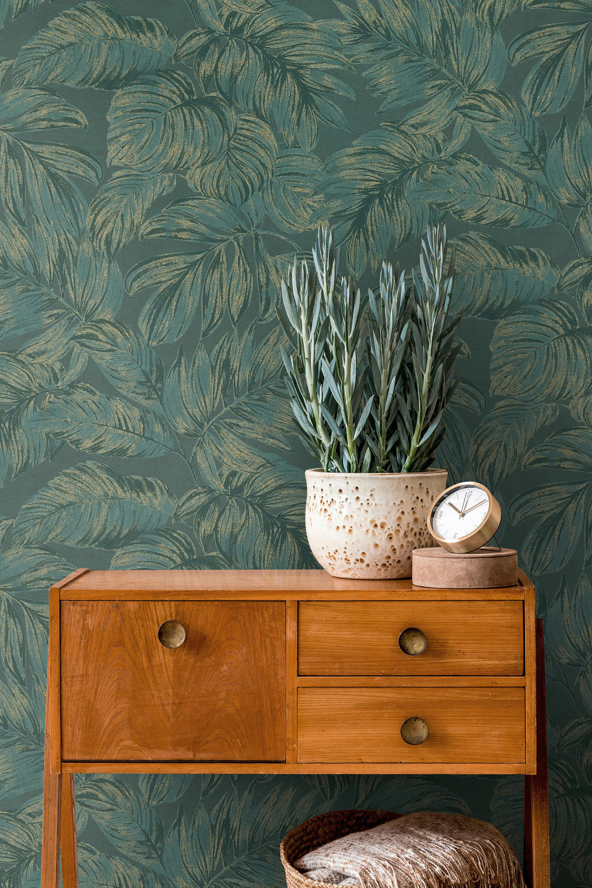 A.S.Creation Vliestapete gold B/H/D: ca. 53x1005x10 cm Vliestapete - gold (10,00/1005,00cm) - A.S.Creation