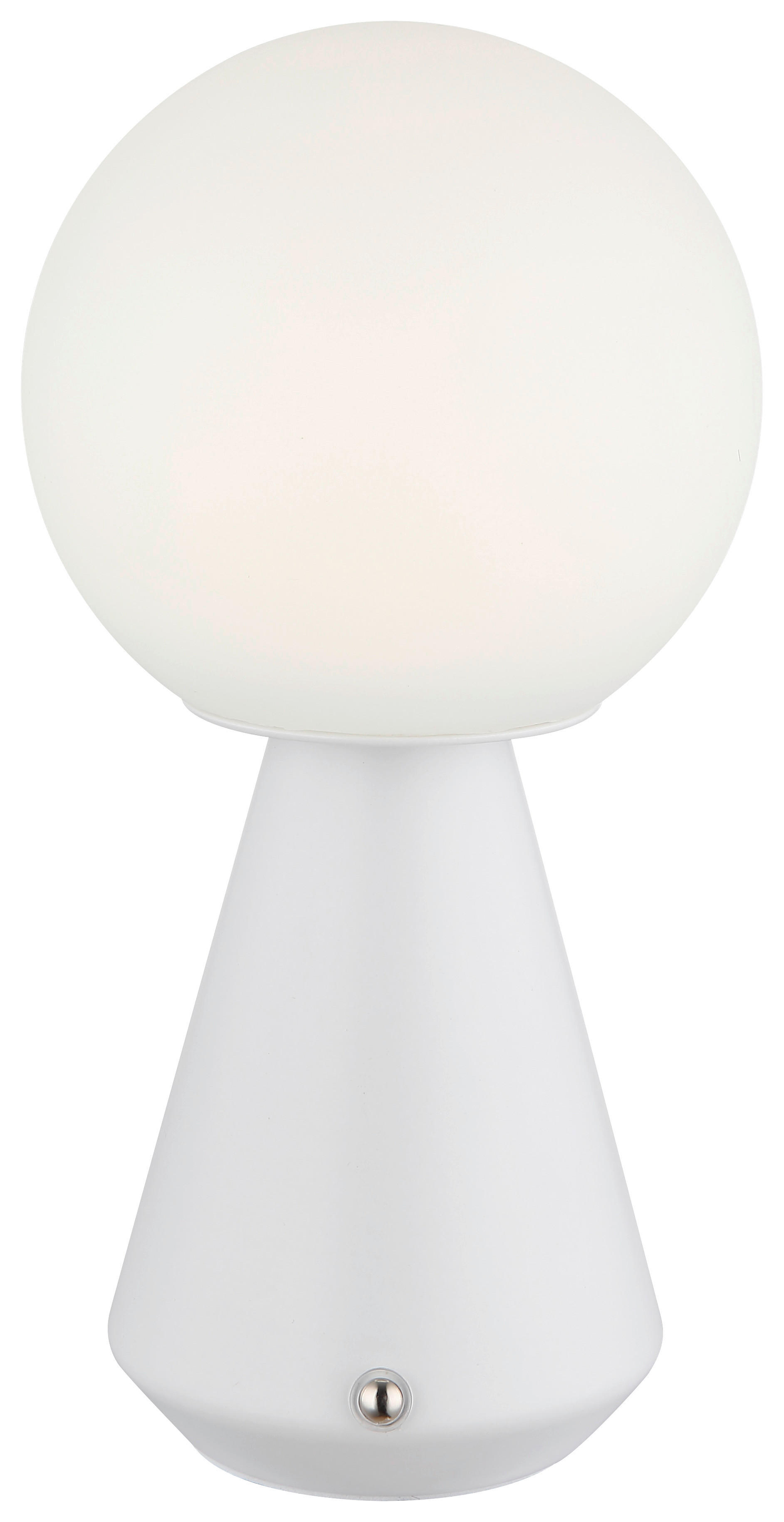 GLOBO Tischleuchte SORA - weiß/Opal (12,00/23,50cm) - GLOBO