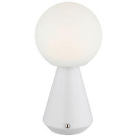 GLOBO Tischleuchte SORA - weiß/Opal (12,00/23,50cm) - GLOBO
