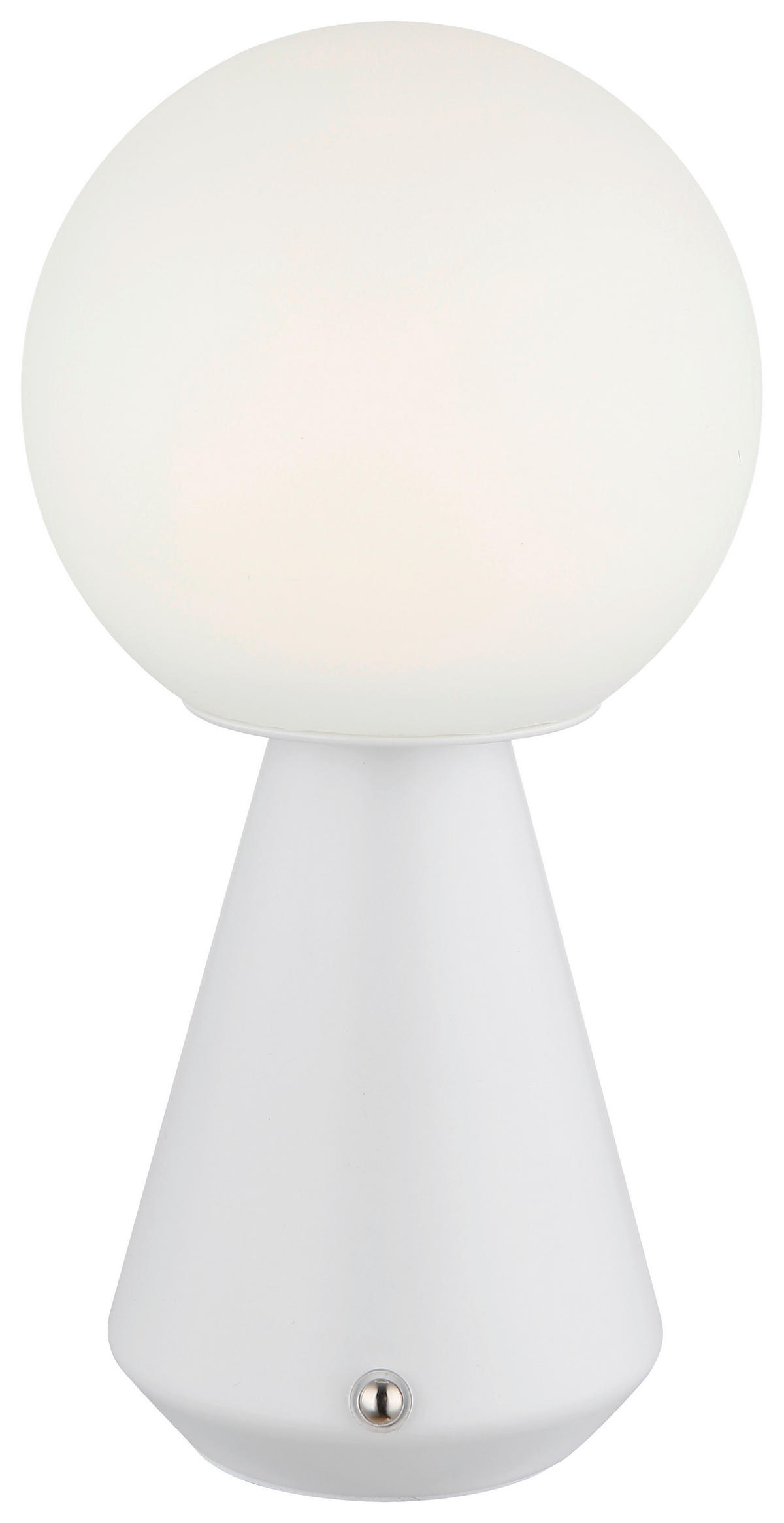 GLOBO Tischleuchte SORA - weiß/Opal (12,00/23,50cm) - GLOBO
