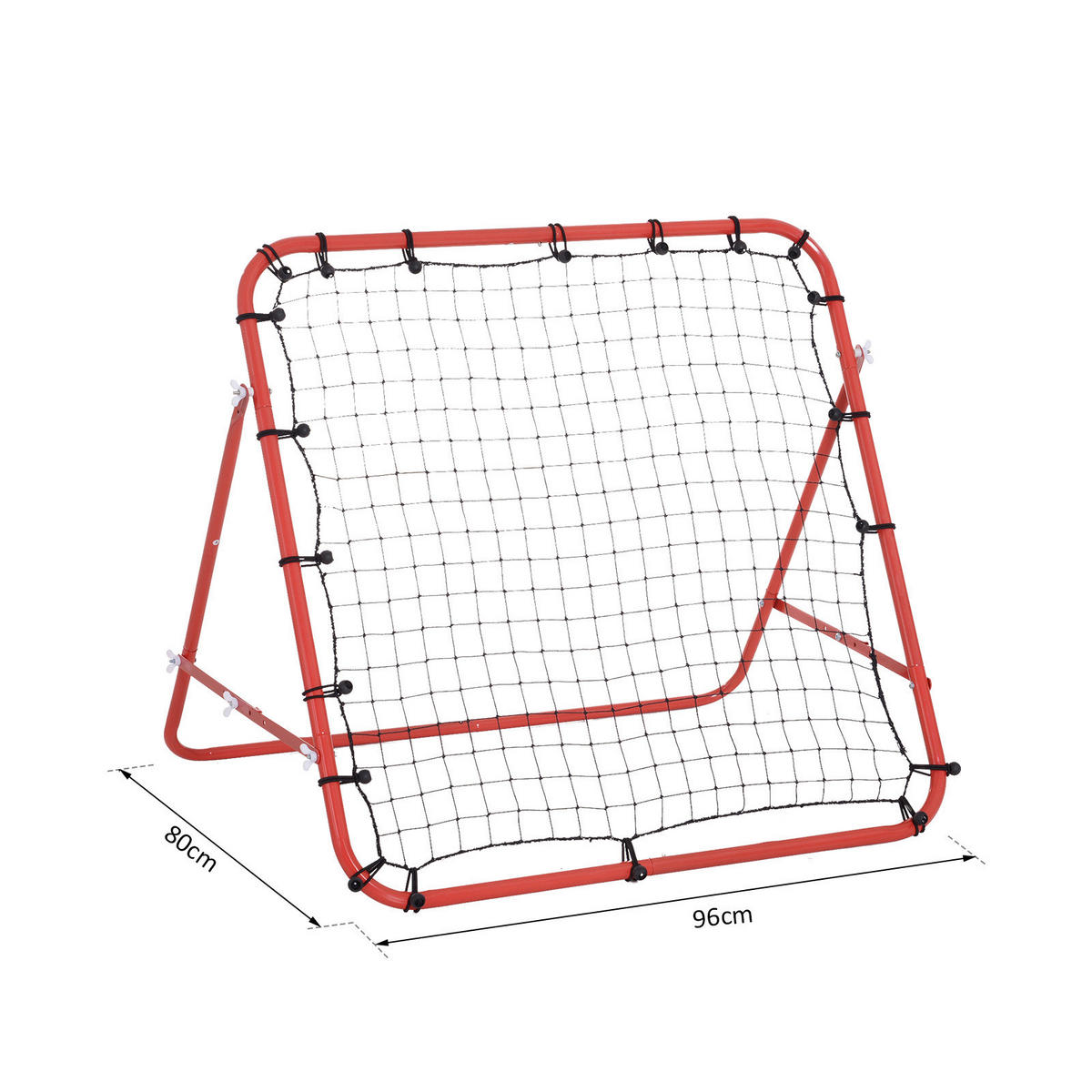 HOMCOM Netzrückprallwand Rebounder Netzrückprallwand_Rebounder_Tor - HOMCOM