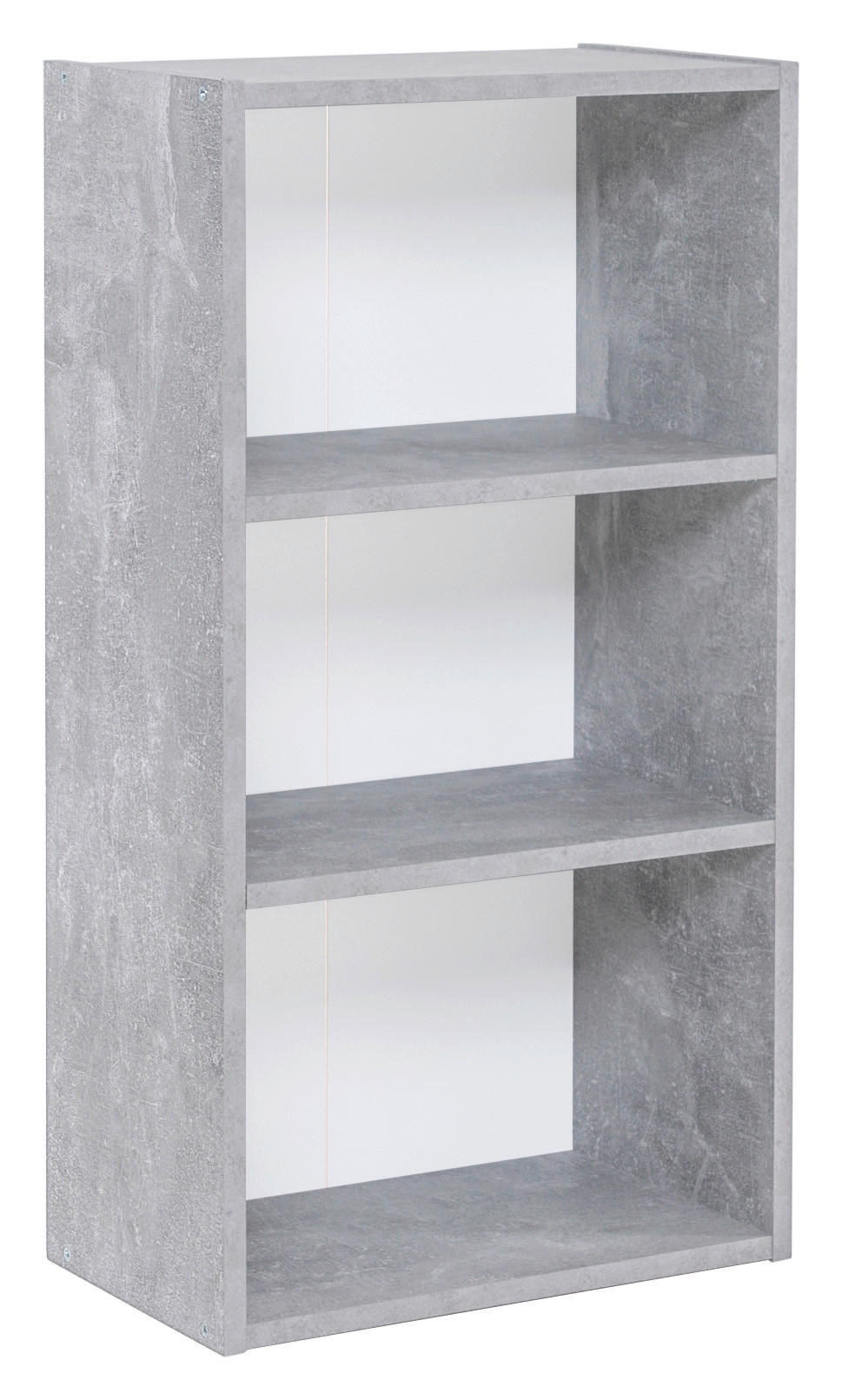 Regal Step 2 Beton Optik weiß B/H/T: ca. 41,5x78,5x25 cm Step 2 - weiß (41,50/78,50/25,00cm)