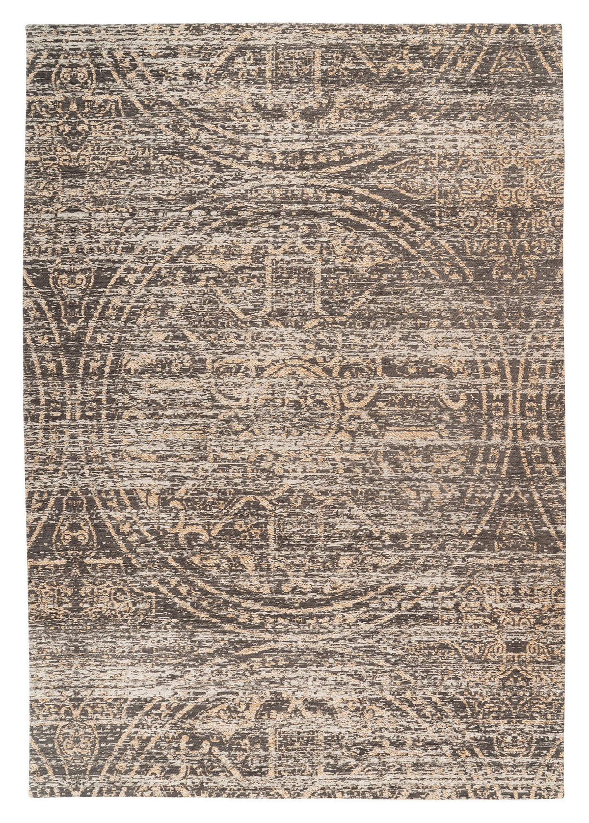 Kayoom Flachflorteppich Davis 425 beige B/H/L: ca. 80x1,2x150 cm Davis 425 - beige (150,00/80,00/1,20cm) - Kayoom