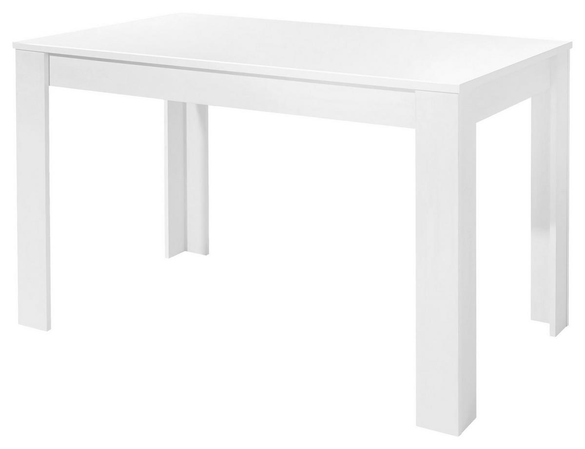 Tisch NEPAL weiß B/H/T: ca. 140x75x80 cm NEPAL - weiß (140,00/75,00/80,00cm) - byLIVING