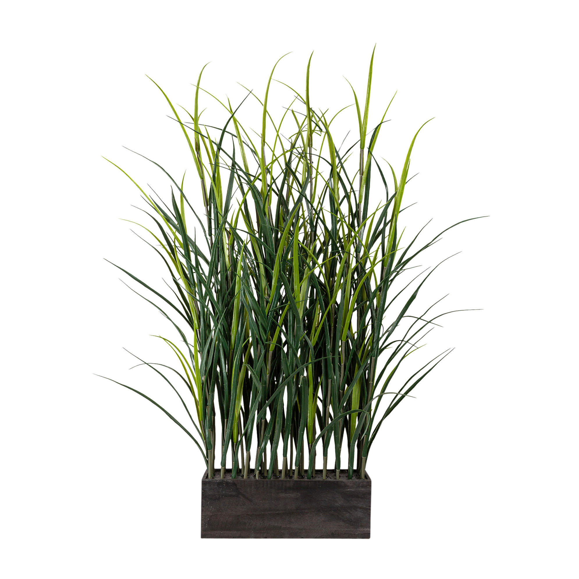 Kunstpflanze Kunststoffgras Raumteiler grün Kunststoff B/H/L: ca. 32x86x21 cm Kunststoffgras Raumteiler - grün (21,00/32,00/86,00cm)