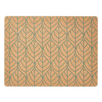 Zeller Platzset Graphic Leaves Graphic Leaves - salbei (40,00/30,00/0,50cm) - Zeller